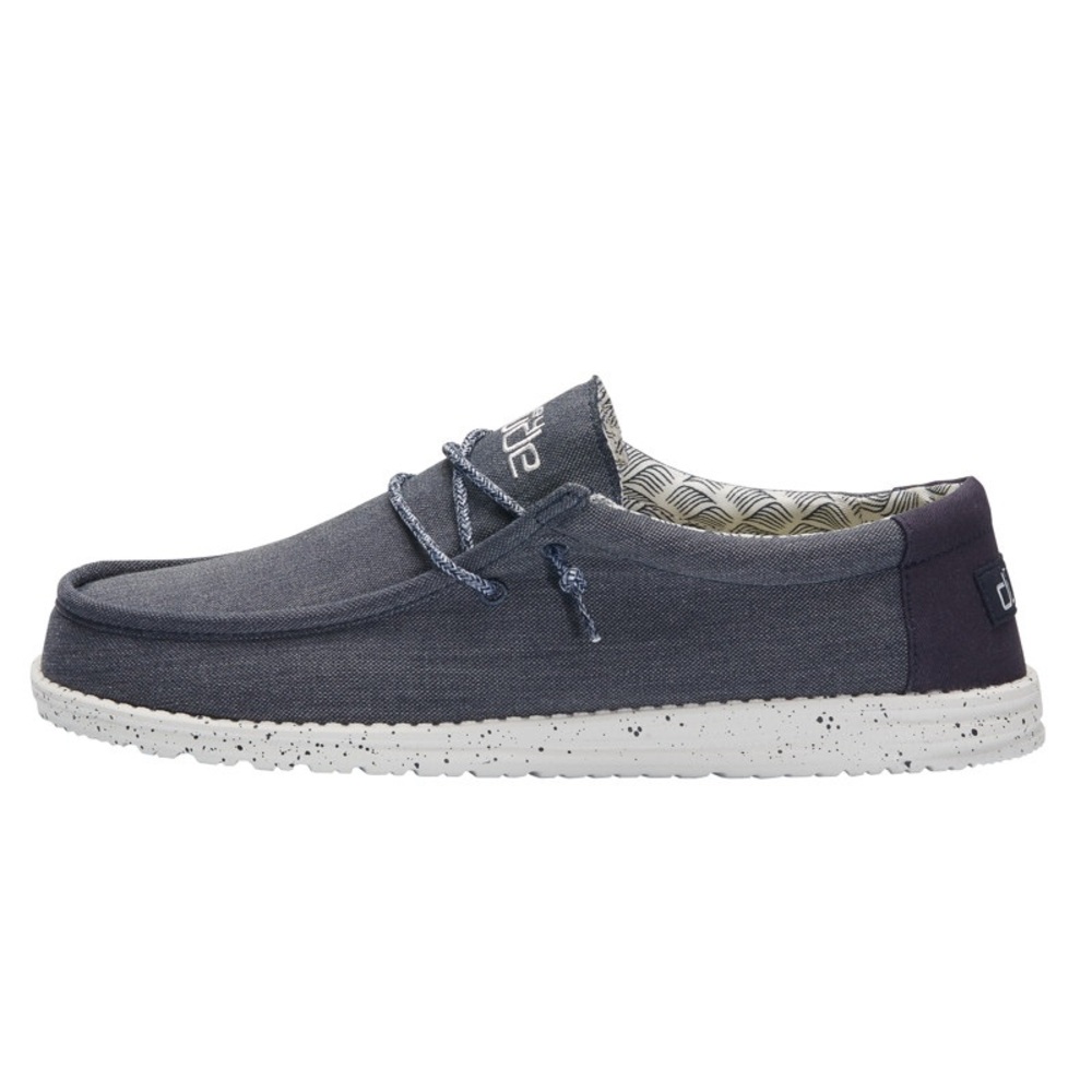 Hey Dude Wally Chambray Blue Mirage Slip On Shoes 8 41